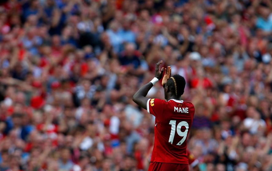Sadio Mane was in superb form for Liverpool as they demolished Arsenal on Sunday
