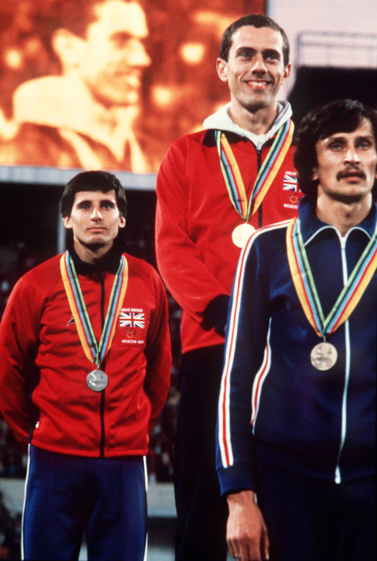 Ovett and Coe atop the podium in 1980