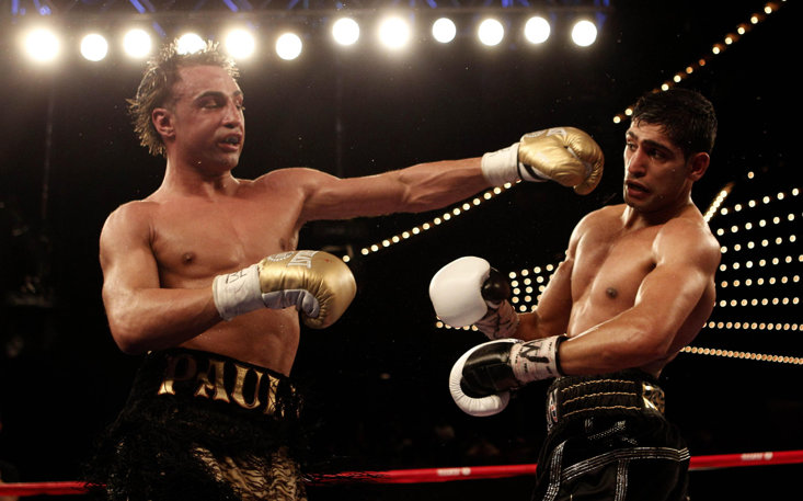 Khan's speed was simply too much for Paulie Malignaggi when the two met