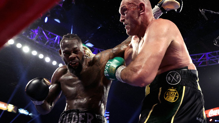 Fury last fought in February 2020, beating Deontay Wilder by TKO