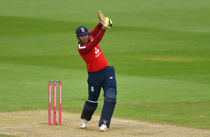 BAIRSTOW CAME IN AND FINISHED OFF INDIA WITH 40*