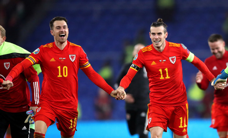 RAMSEY AND BALE ARE CARRYING WALES' HOPES