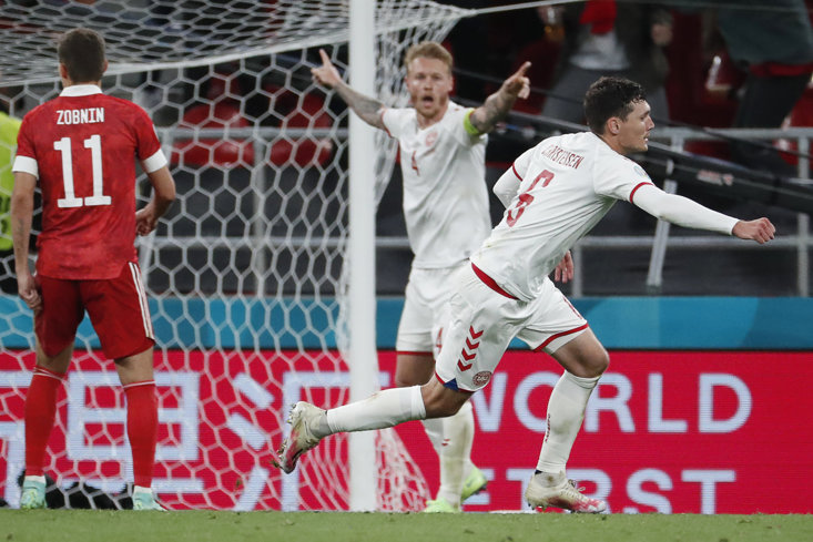 DENMARK HAVE SCORED EIGHT GOALS IN THEIR LAST TWO THRILLING GAMES