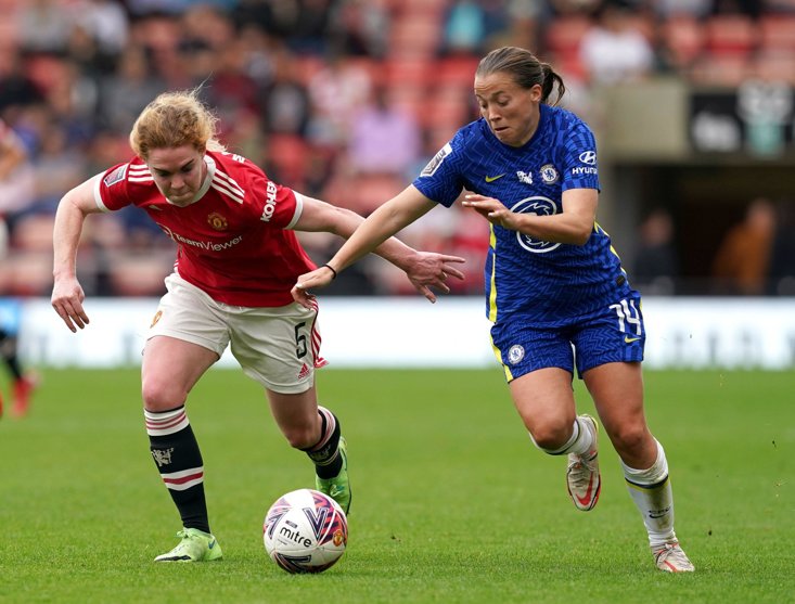 FRAN KIRBY ON THE CHARGE IN CHELSEA'S 6-1 WIN