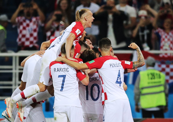 CROATIA REACHED THE FINAL IN 2018