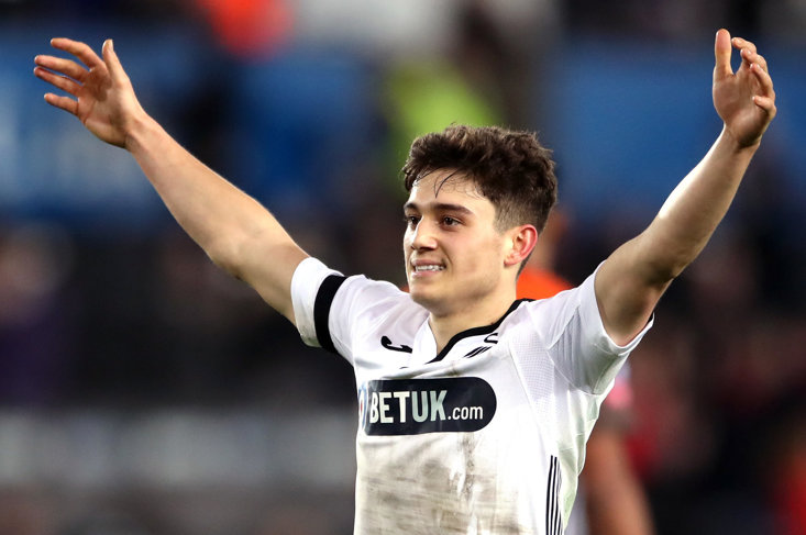 Daniel James has a breakthrough 18/19 at Swansea City which has put many of the Premier League elite on high alert.