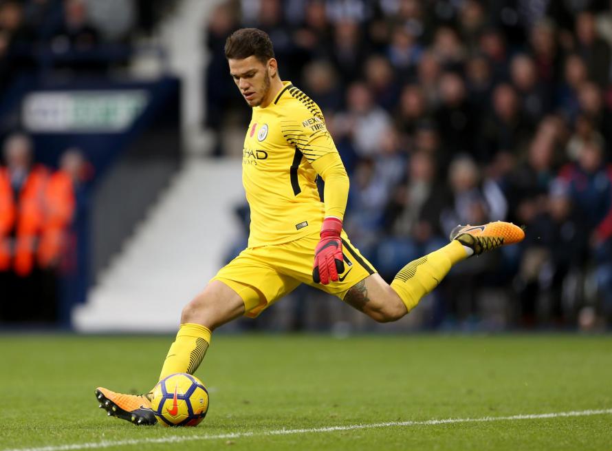 Ederson has been an impressive figure in the Manchester City goal in his second season.