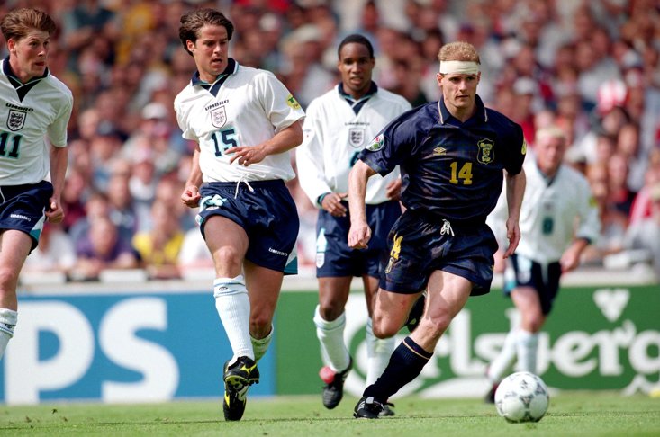 England vs Scotland at Wembley in 1996