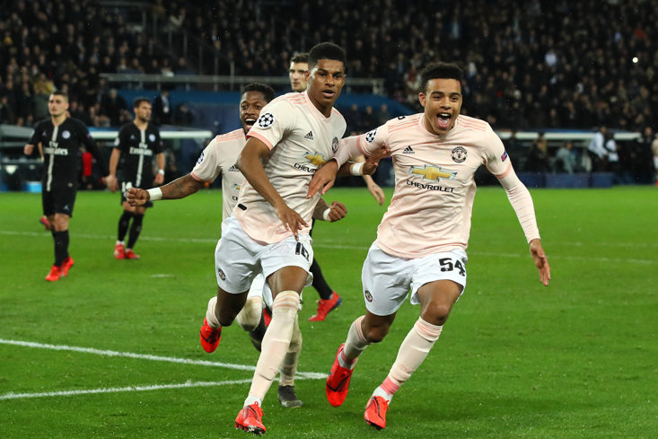 Greenwood made his competitive debut for Man Utd in February’s stunning 3-1 victory over PSG