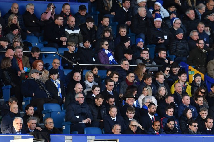 Mikel Arteta and Carlo Ancelotti were in the stands when Arsenal and Everton met before Christmas