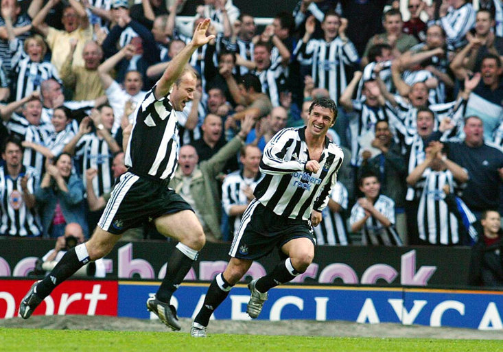 NEWCASTLE ONCE THRIVED THANKS TO THE LIKES OF SHEARER AND SPEED