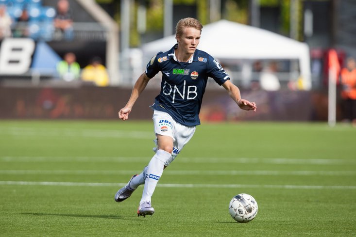 ODEGAARD WAS ALREADY A STAR AT 15 WITH STROMSGODSET