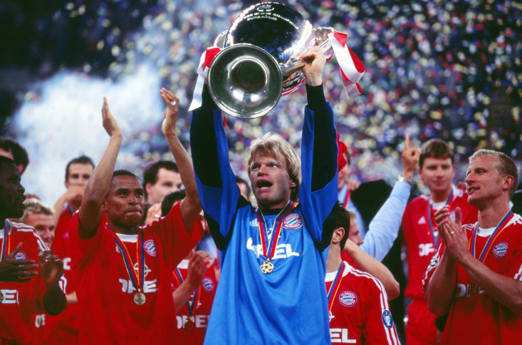Kahn and Bayern Munich's historic cup double in 2000/01 