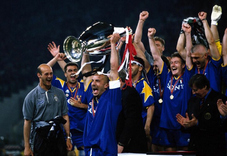 VIALLI LED JUVENTUS TO THE CHAMPIONS LEAGUE CROWN IN 1996