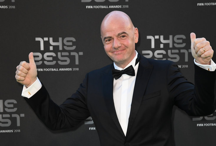 INFANTINO: 'TODAY I FEEL LIKE A TV BROADCAST RIGHTS EXPERT'