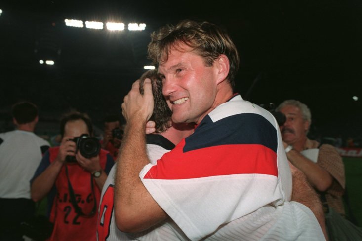 THE 0-0 DRAW IN ROME WAS HODDLE'S PEAK AS ENGLAND BOSS