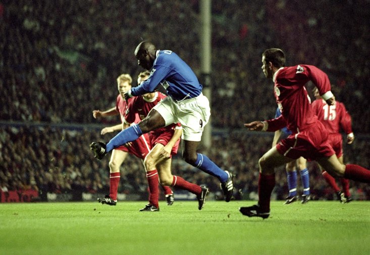 CAMPBELL STRIKES THE LAST EVERTON WINNER AT ANFIELD