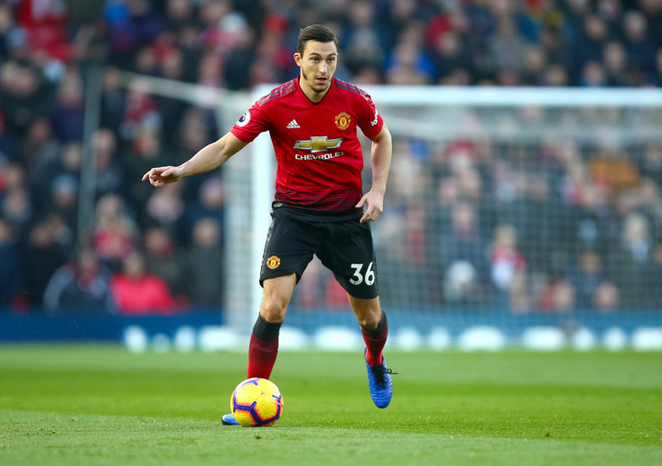 Even when they were short of defenders, Matteo Darmian struggled for an extended run in the Manchester United first team