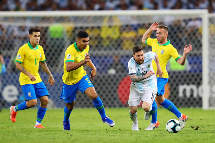 Messi and Argentina last met in the Copa America semi-final in July