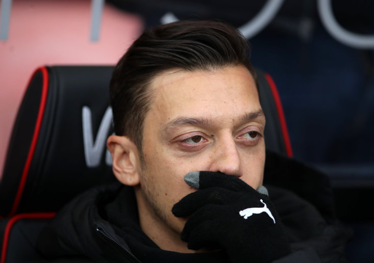 Ozil has found game time hard to come by