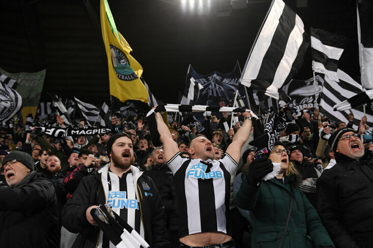 NEWCASTLE FANS HAVE BOUGHT IN TO THE SAUDI PROJECT