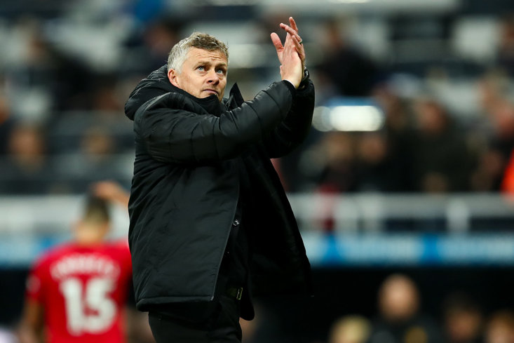 OLE GUNNAR SOLSKJAER FAILED TO WIN A TROPHY IN THREE YEARS AT OLD TRAFFORD