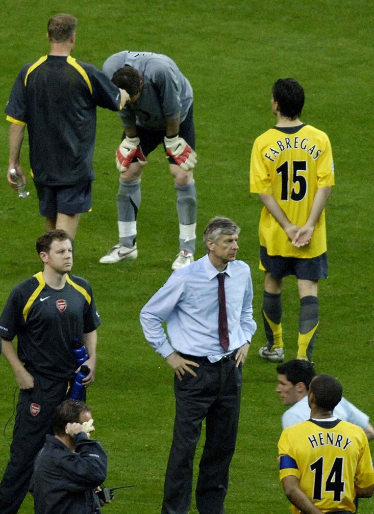 ARSENAL HAVE APPEARED IN JUST ONE CHAMPIONS LEAGUE FINAL - IN 2006 - IN THEIR HISTORY
