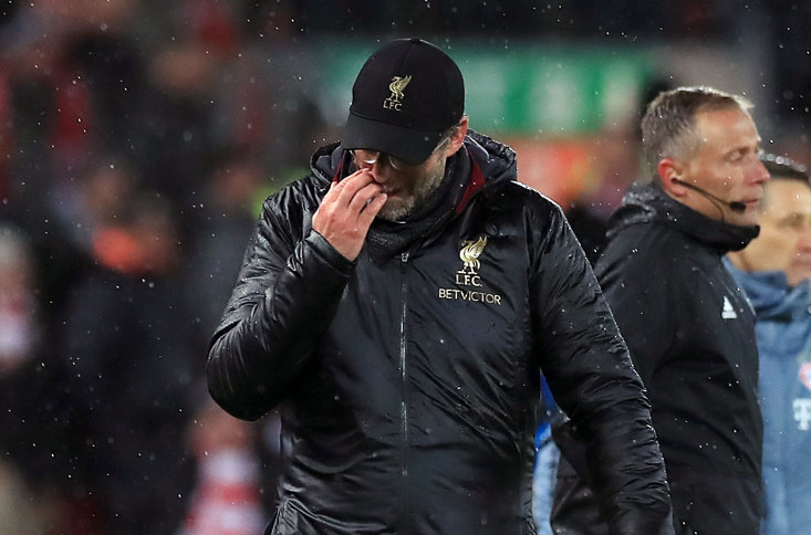 Liverpool haven't won away in Europe since April