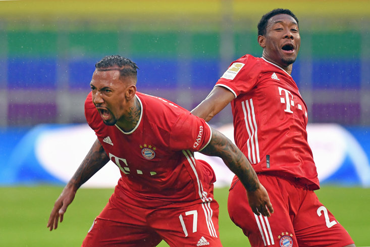 Defenders Boateng And Alaba have both left Bayern Munich