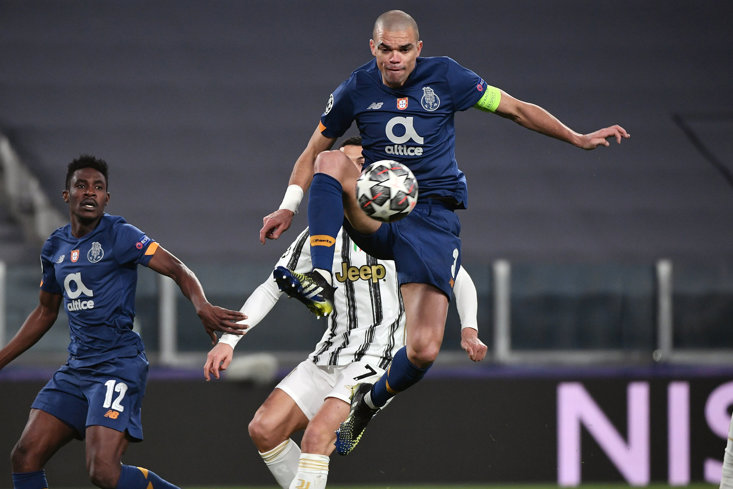 FC PORTO CAPTAIN PEPE LED THE TEAM TO AN HISTORIC WIN IN TURIN