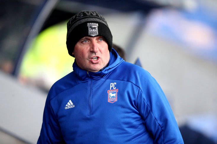 Ipswich Town manager Paul Cook