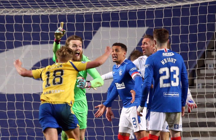 THE DRAMATIC LOSS TO ST JOHNSTONE IN THE SCOTTISH CUP WAS A BIG DISAPPOINTMENT