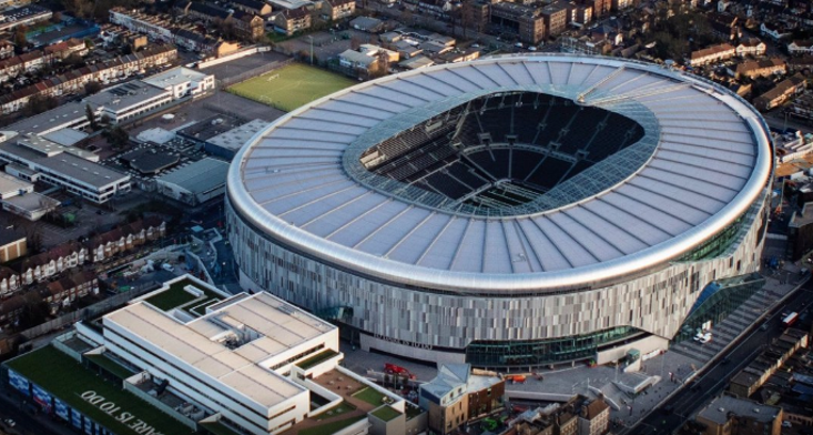 Image result for Tottenham hotspur stadium