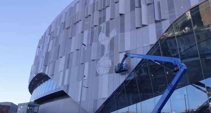 Tottenham Hotspur's new stadium is edging closer to completion