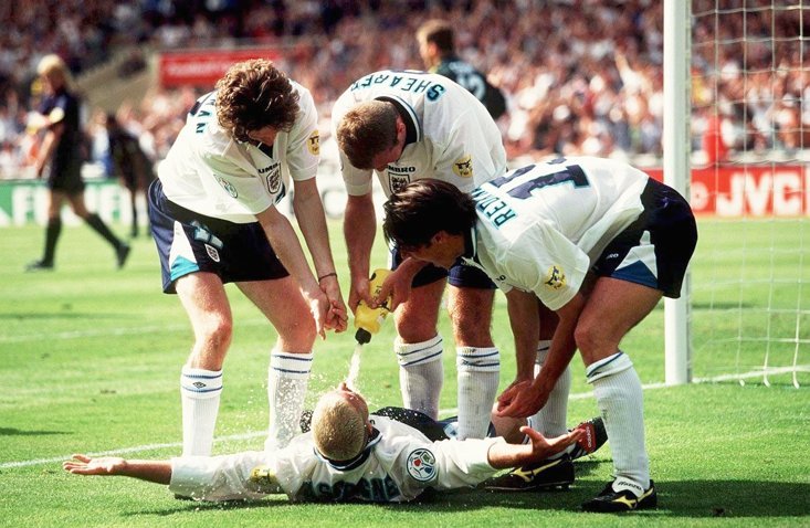 Gazza's iconic 'dentist chair' celebration at Euro '96 vs Scotland