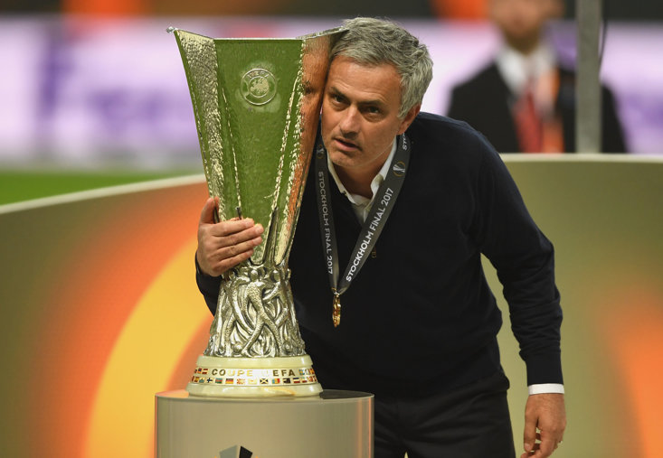 MOURINHO HAS WON ONLY ONE TROPHY IN SIX YEARS
