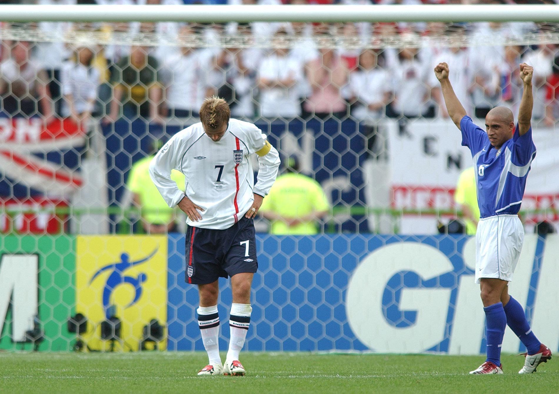England v Brazil Revisited Ronaldinho Breaks English Hearts At World