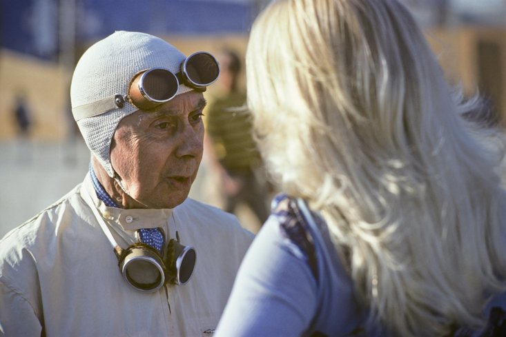 Rene Dreyfus at the US GP in California in 1976