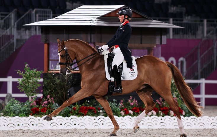 DUJARDIN NOW HAS SIX OLYMPIC MEDALS TO HER NAME