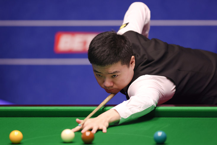 Ding Junhui is chasing a first world title at the Crucible