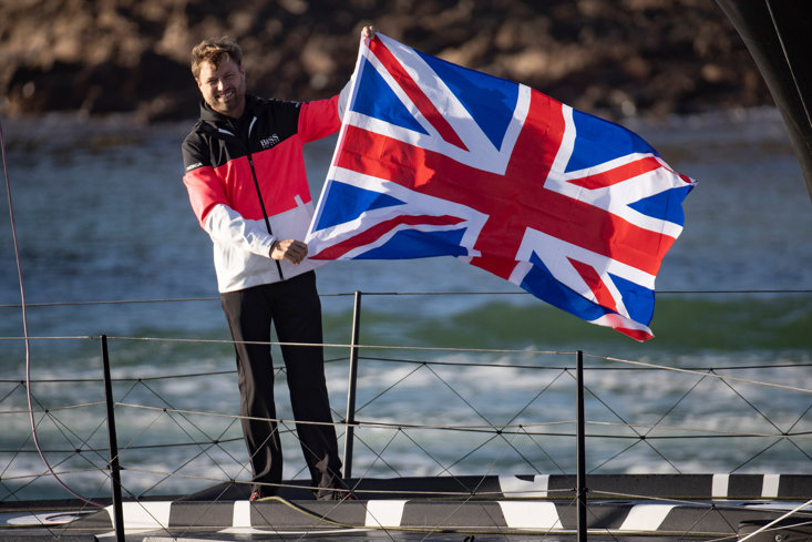 ALEX THOMSON HAS TAKEN A PROMISING LEAD EARLY IN THIS YEAR'S RACE