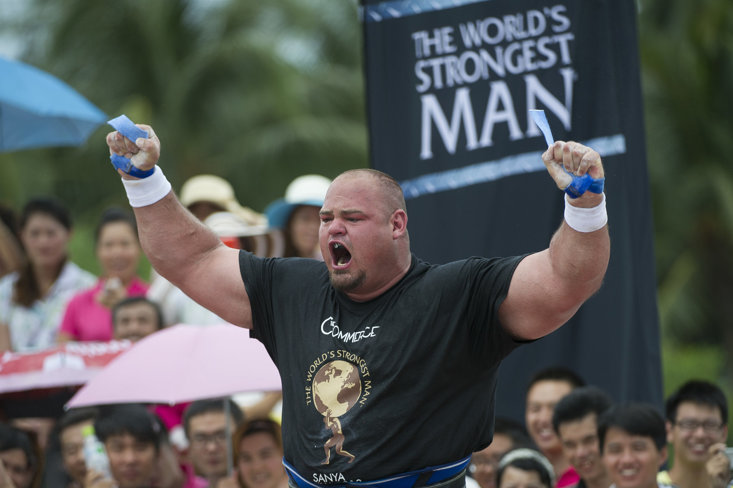4-time World's Strongest Man, Brian Shaw