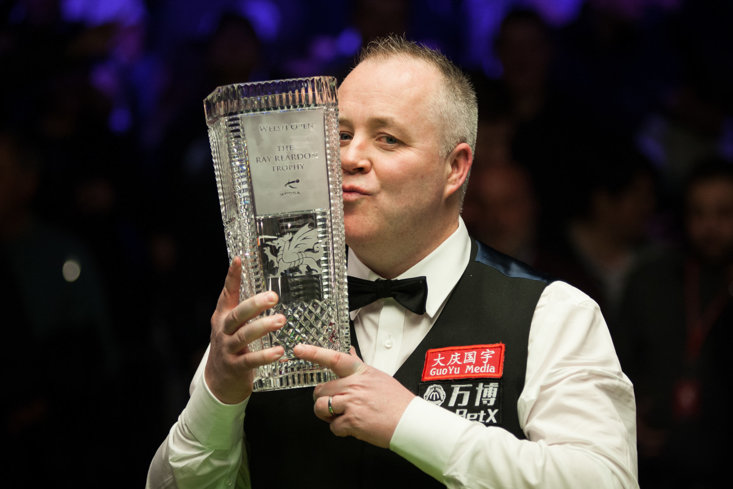 THE 2018 WELSH OPEN WAS HIGGINS' LAST TOURNAMENT WIN BEFORE THIS ONE