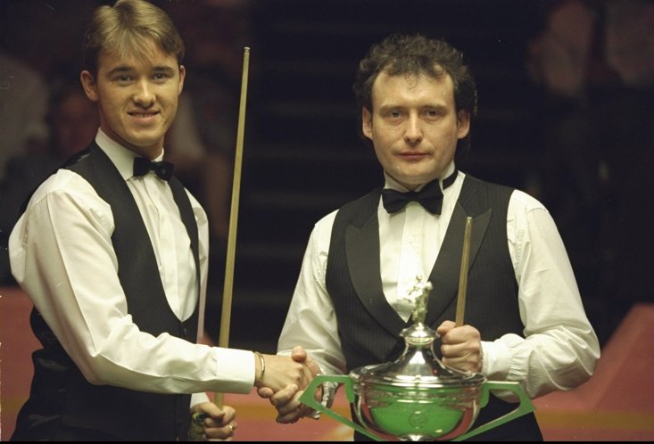 Stephen Hendry and Jimmy White