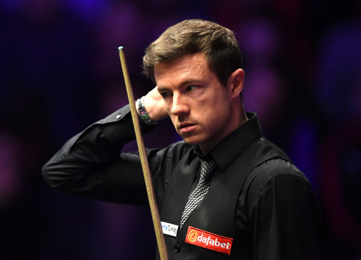 LISOWSKI COULDN'T BUY A FRAME AGAINST THE RED-HOT WILLIAMS