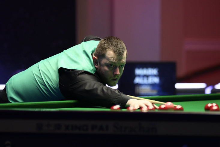 ALLEN FOUGHT BACK FROM 4-1 DOWN, WINNING THE LAST EIGHT FRAMES