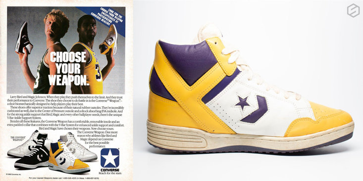 Before Jordan, Bird, Magic And Converse Were The Kings Of NBA Sneakers |  Style | TheSportsman