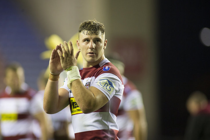 George Williams of Wigan will be playing for Canberra Raiders next season. Photo: Isabel Pearce/SWpix.com
