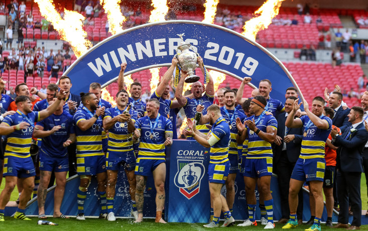 PRICE LED WARRINGTON TO A CHALLENGE CUP WIN IN 2019