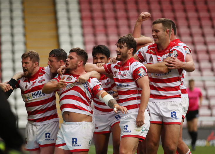 LEIGH'S WIN OVER SALFORD IS THEIR ONLY WIN OF THE SEASON TO DATE